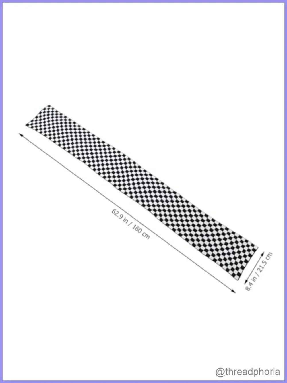 Wool Checkerboard Plaid Scarf for Women Winter Warm Cold Weather Wrap Shawl